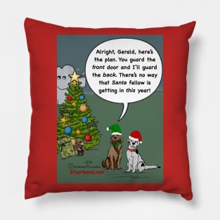 Waiting for Santa Pillow