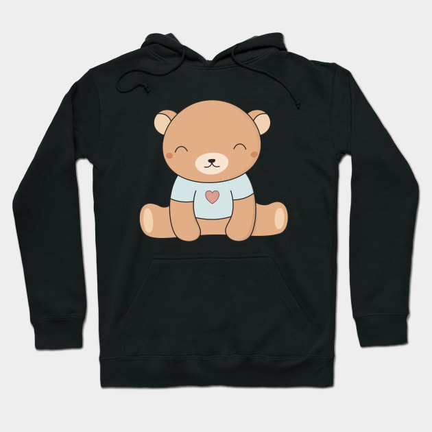 Tiny Teddy Fur Hoodie – Kawaii Babe