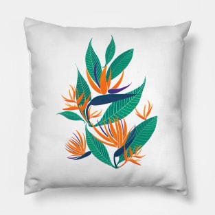 Bird of paradise Pillow