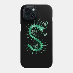 Electric Green Centipede Phone Case