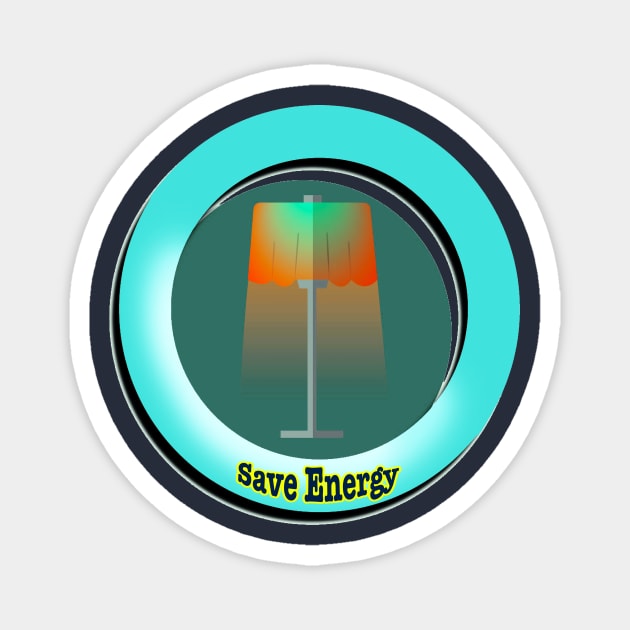 Save Energy Magnet by Small Gallery