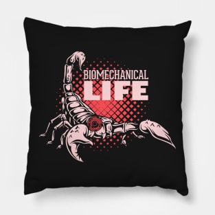 Biomechanical Scorpion Pillow