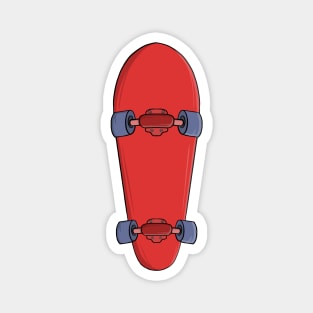 Cool Skateboard Magnet