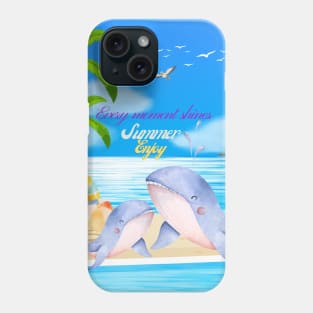 Enjoy summer every moment shines Phone Case