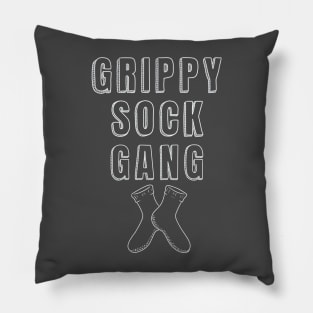 Grippy Sock Gang (Dark Shirts) Pillow