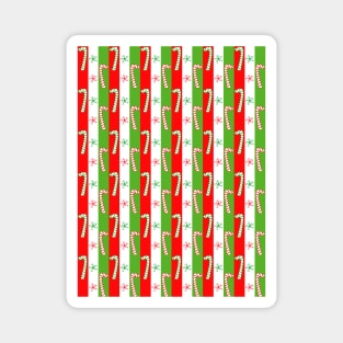 CHRISTMAS Candy Cane Stripes Magnet