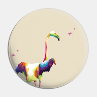 goose bird wpap pop art Pin