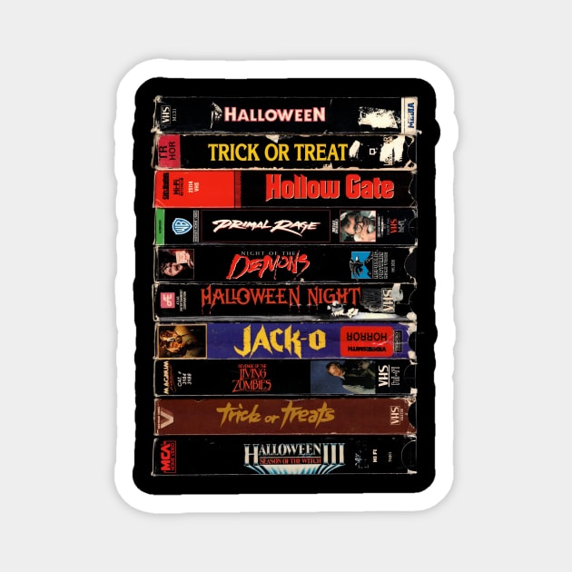 Halloween Stack Vol. 1: The Essentials Magnet by halloween_shindig