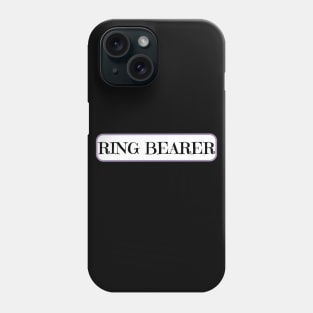 Ring bearer wedding day Phone Case