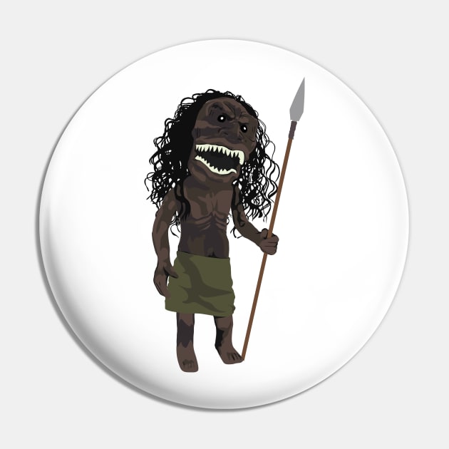 Trilogy of Terror Pin by FutureSpaceDesigns