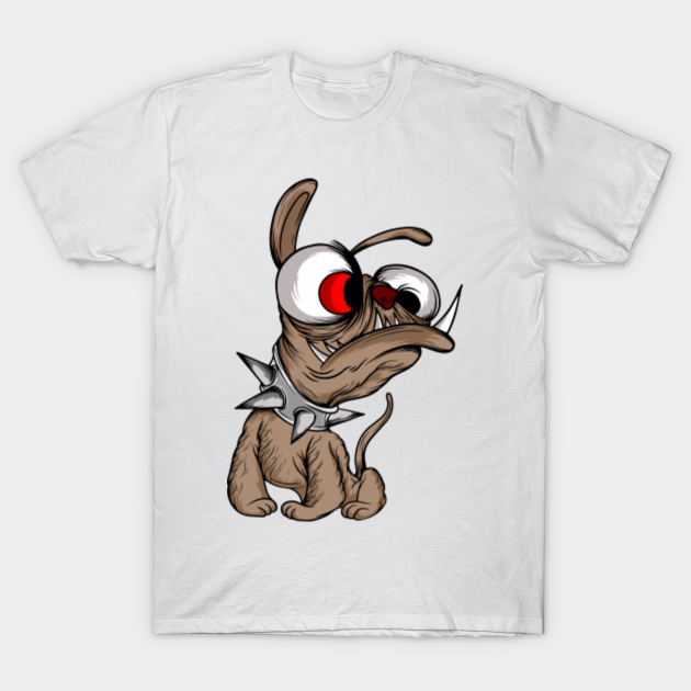 Discover Funny and Scary Dog Cartoon 22 - Dog - T-Shirt