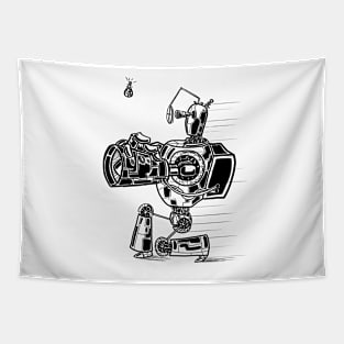 Shooting Robot! Tapestry