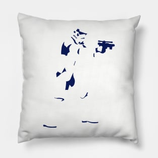 storm navy Pillow