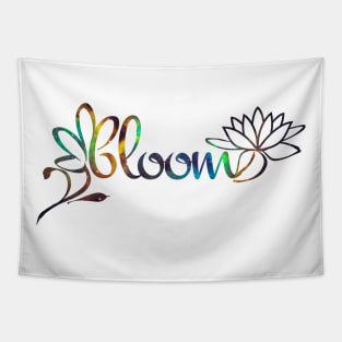 Bloom Logo Nebula Tapestry