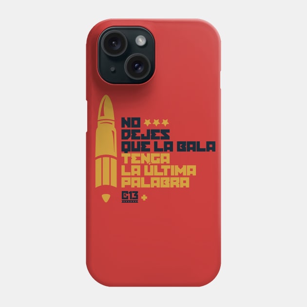 Calle 13 - la bala Phone Case by nunkmas