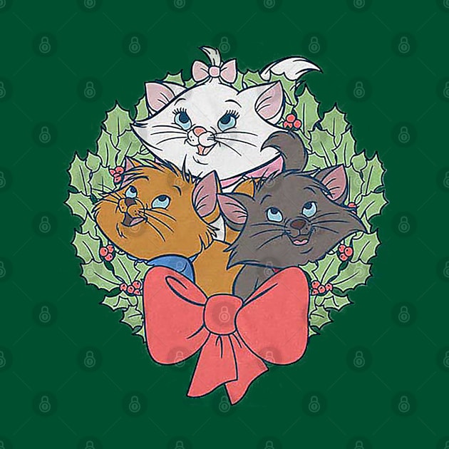 Aristokitten Wreath by abbygator