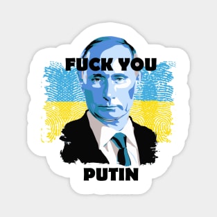 Fck U Putin Magnet