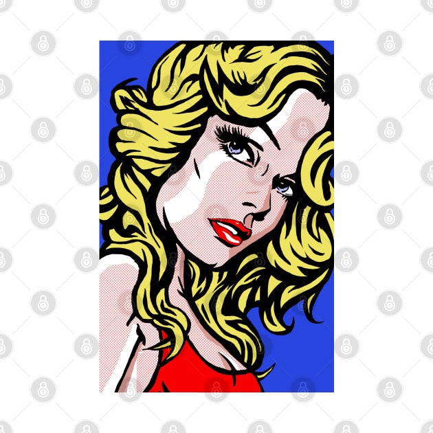 Farrah Fawcett Lichtenstein by FanboyMuseum