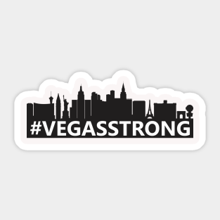 Vegas Strong Stickers Teepublic