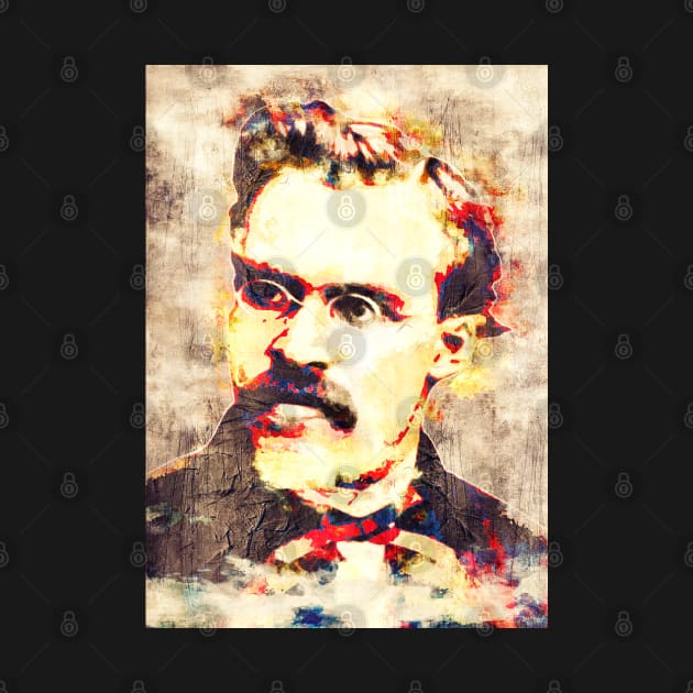 Friedrich Nietzsche Pop Art by Nerd_art