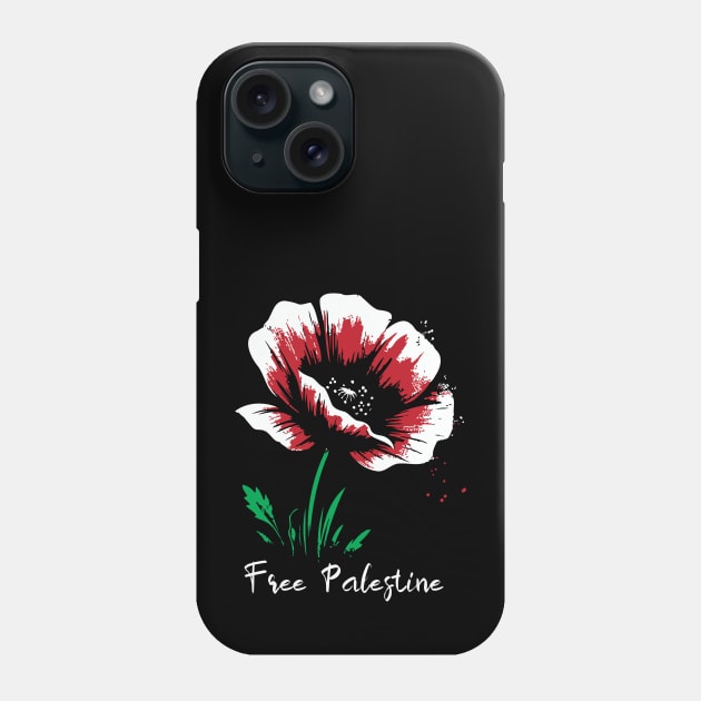 Free Palestine // Vintage Stye Phone Case by Trendsdk