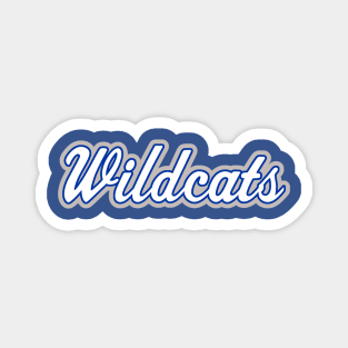 Wildcats Script Magnet