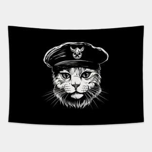 Pirate Cat: Whimsical Feline Adventure Awaits Tapestry