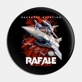 Dassault Rafale French Fighterjet Aircraft Pin