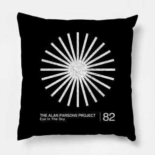 The Alan Parsons Project / Minimalist Graphic Artwork Design Pillow