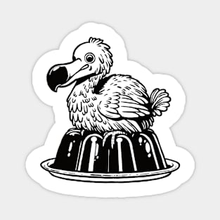 Dodo Bird on Jello Magnet
