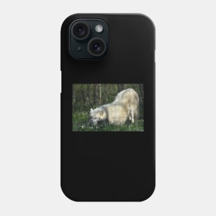 White Wolf Phone Case