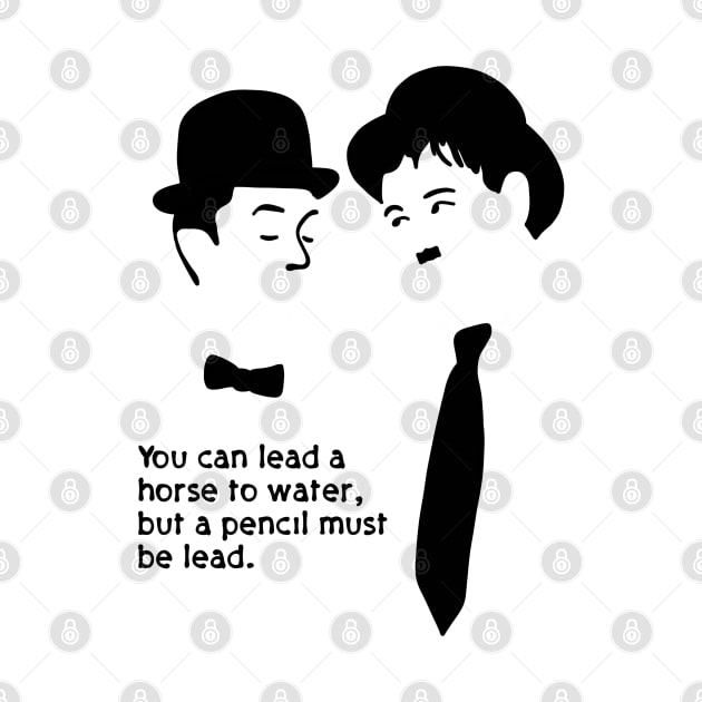 Laurel and Hardy by Slightly Unhinged