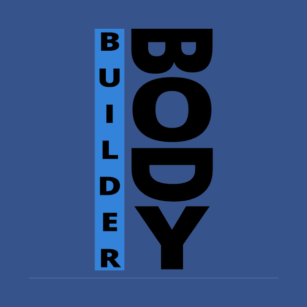 Body Builder Black by simple_words_designs