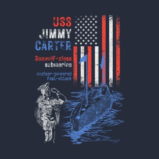 USS Jimmy Carter Submarine T-Shirt
