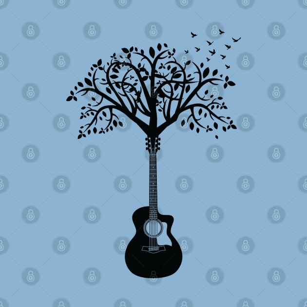 Acoustic Guitar Tree Light Theme by nightsworthy