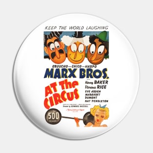 At the Circus Movie Poster Pin