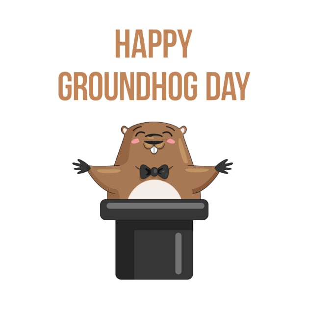 Happy Groundhog Day 2018 by asheribtllo