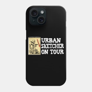 Urban Sketcher Sketching Artists Drawing Painting Phone Case