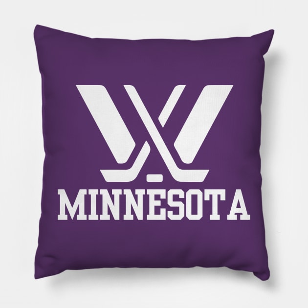 Minnesota PWHL Pillow by thestaroflove