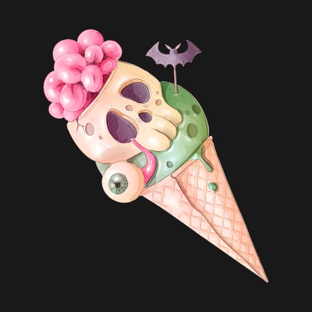 Halloween Ice Cream by julia_printshop