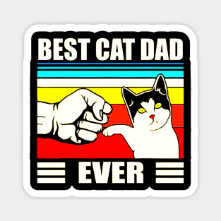 Best Cat Dad Ever Magnet