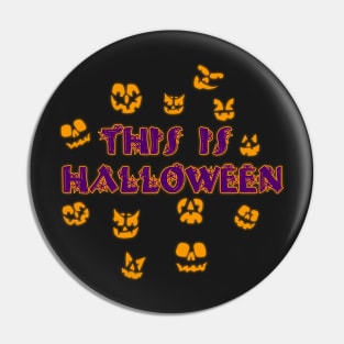 This Is Halloween Pin