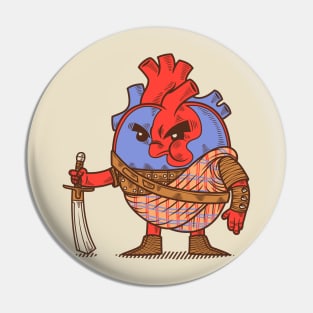 Brave Heart Pin