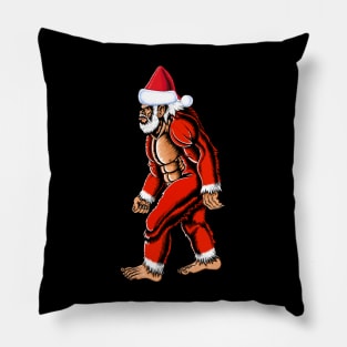 Big foot Santa Claus Christmas Pillow