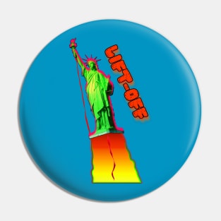 Lady Liberty Lift-Off from VivaChas Pin