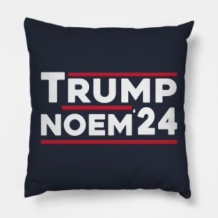 Trump Noem 2024 Pillow
