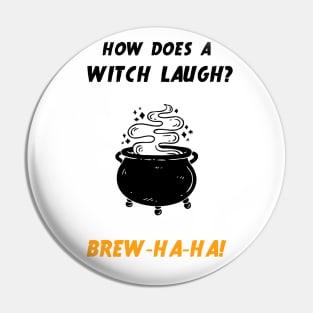 Witch pun Pin