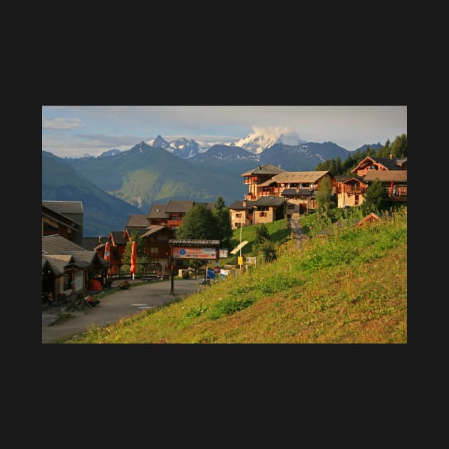 Mont Blanc from Vallandry by RedHillDigital