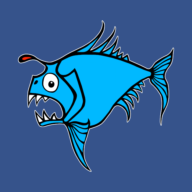 Mad Fish blue by loressa
