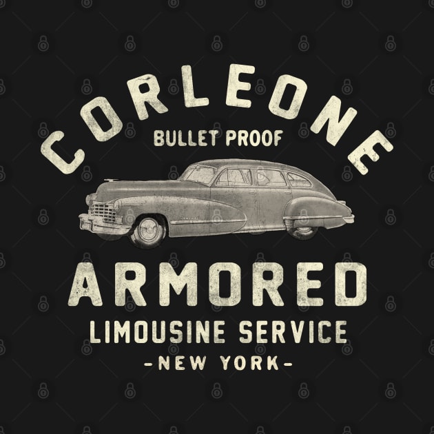 Corleone Limousine Service 2 © Buck Tee Originals by Buck Tee